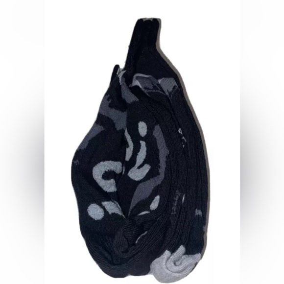 The Batman Crew Socks 2 Pair Men's 6-12 Black Gray w ? Riddler Dark Night DC NEW - Picture 8 of 10